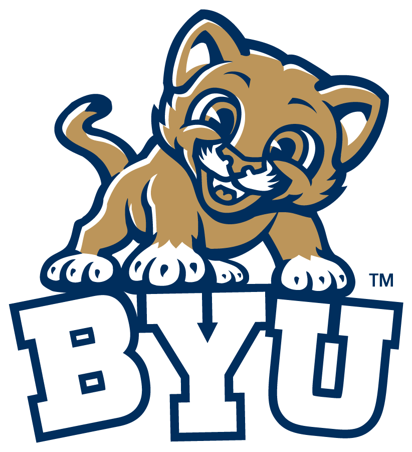 Brigham Young Cougars 2014-Pres Misc Logo v2 diy DTF decal sticker